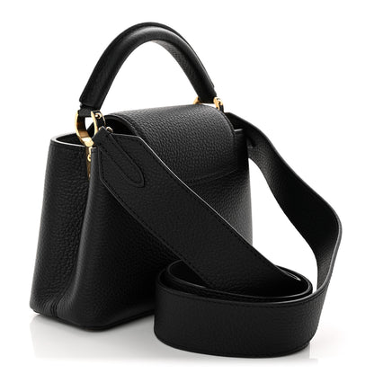 Louis Vuitton Taurillon Mini Capucines Black 3 of 10