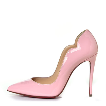 Christian Louboutin Patent Hot Chick 100 Pumps 37 Eglantine 1 of 12
