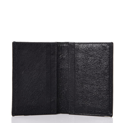 Balenciaga Agneau Giant 12 Gold Hardware Card Case Black 5 of 8