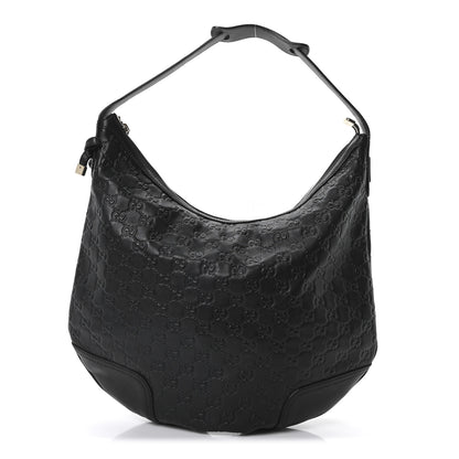 Gucci Guccissima Large Princy Hobo Black 1 of 10