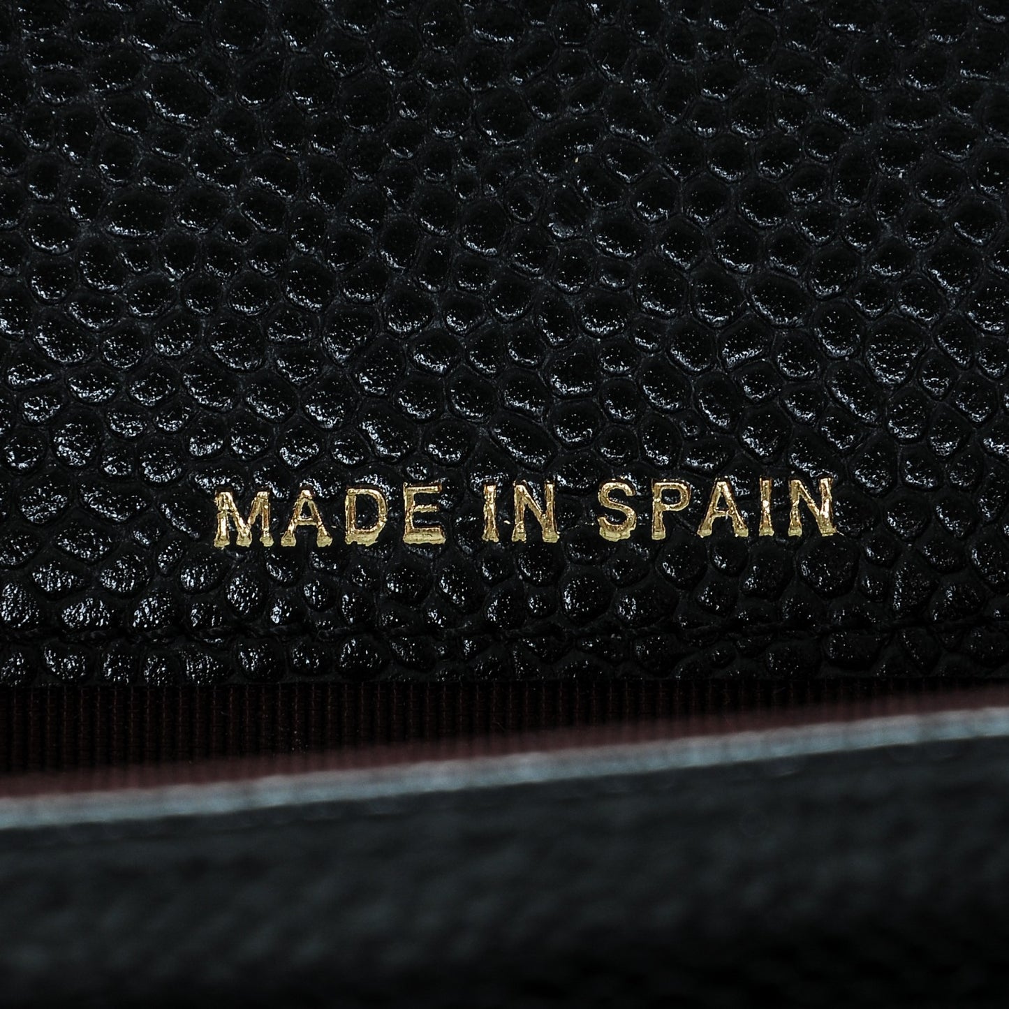 Caviar Quilted Flap Card Holder Black