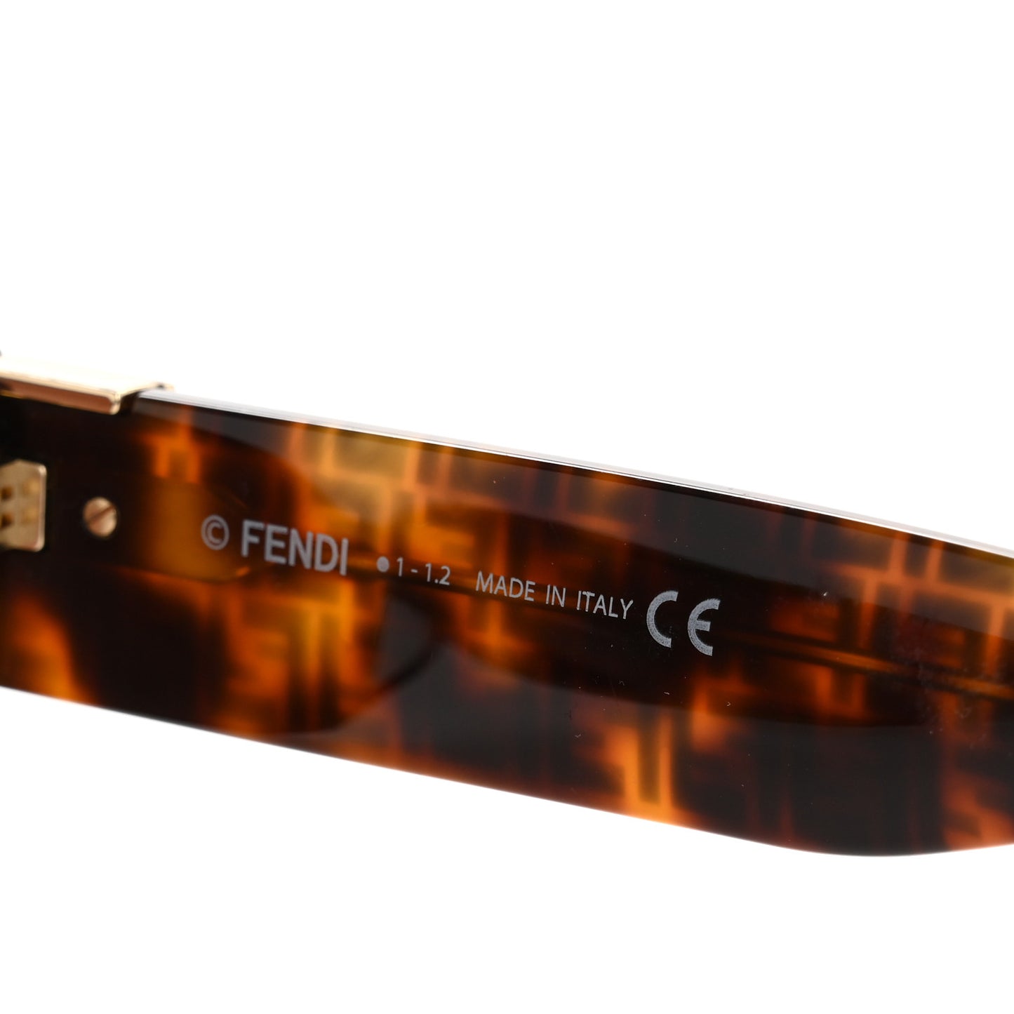 Acetate Fendi Roma Cat Eye Sunglasses FF 0435/S Havana