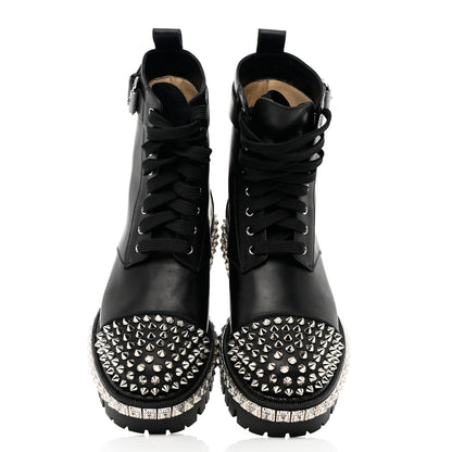 Christian Louboutin Calfskin King St Boots 36 Black 5 of 9