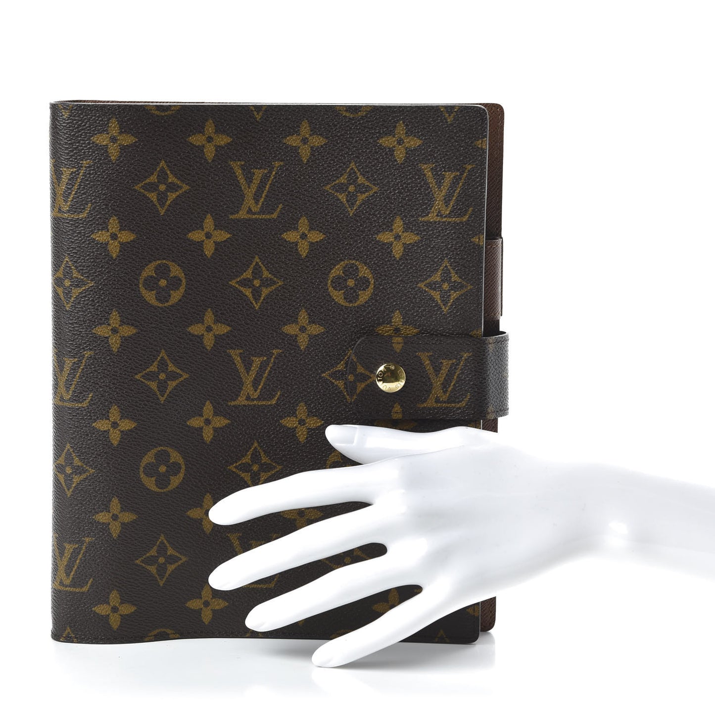 Monogram Large Ring Agenda Cover