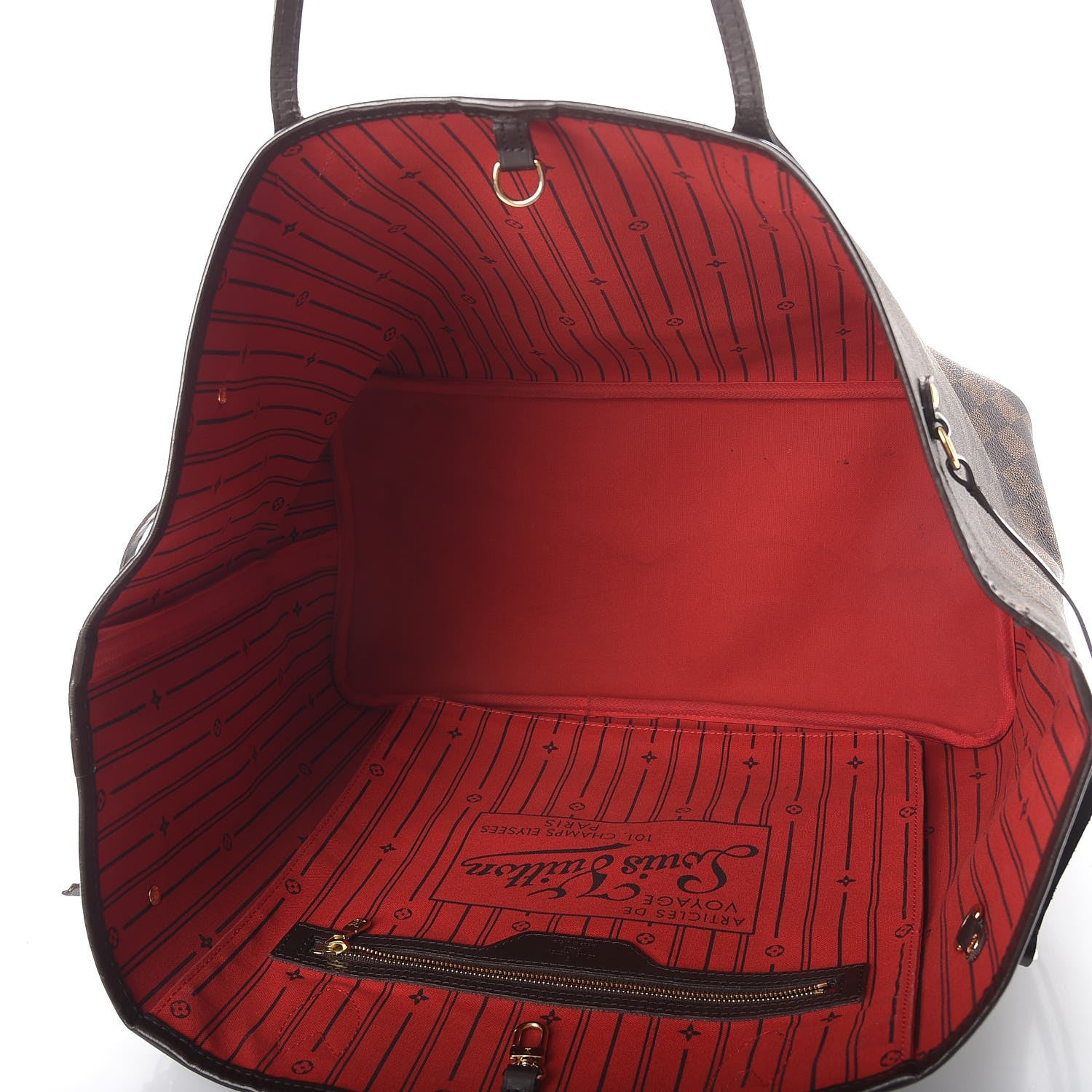 Louis Vuitton Damier Ebene Neverfull GM 5 of 19