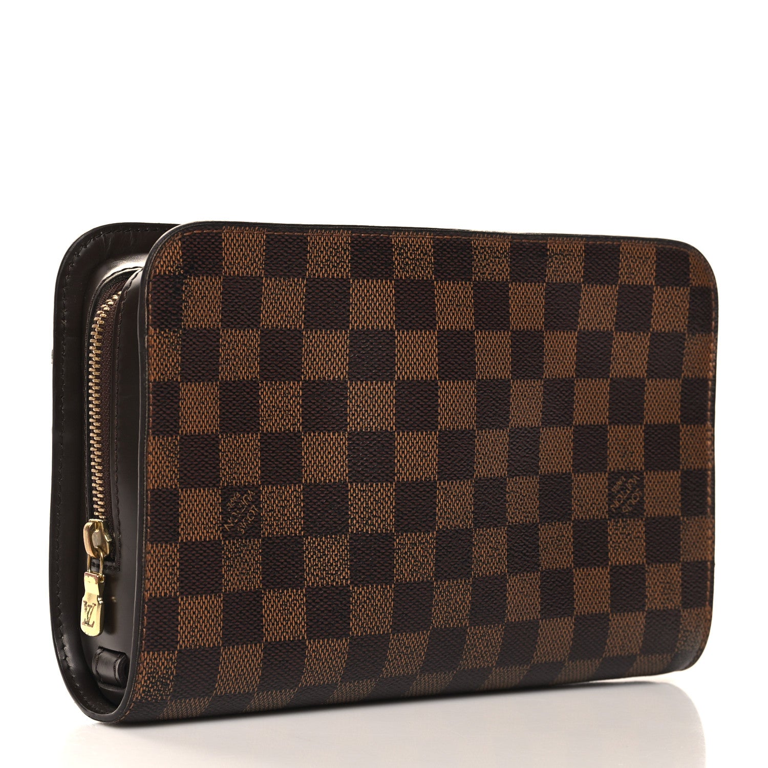 Louis Vuitton Damier Ebene Pochette Saint Louis Clutch 3 of 10