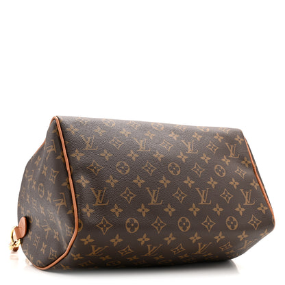 Louis Vuitton Monogram Crocodile Embossed Speedy Soft 25 Black 4 of 12