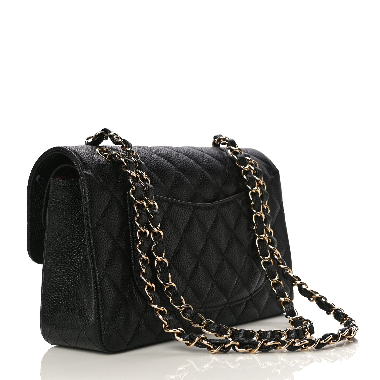 Chanel Caviar Quilted Small Double Flap Black 3 of 10