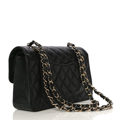 Chanel Caviar Quilted Small Double Flap Black 3 of 10