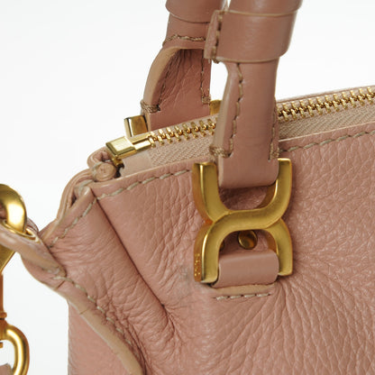 Chloe Calfskin Mini Marcie Satchel Anemone Pink 13 of 13