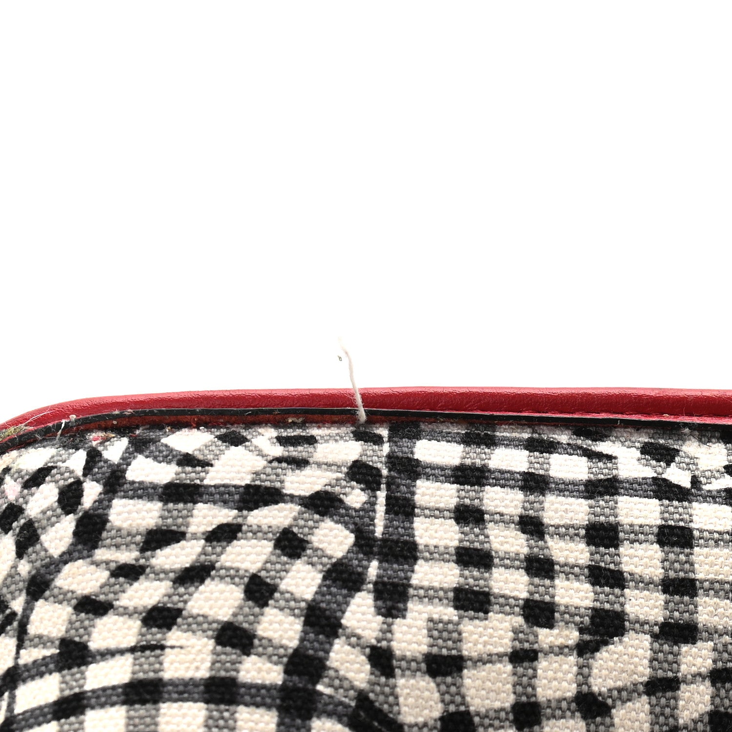 MCM Visetos Medium Liz Reversible Shopper Tote Ruby Red 16 of 17