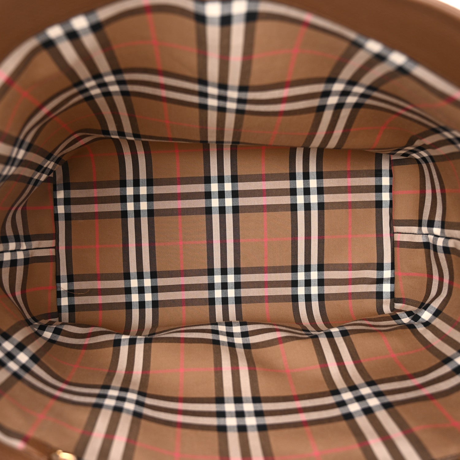 Burberry Grainy Calfskin Medium London Tote Bag Earth 5 of 11