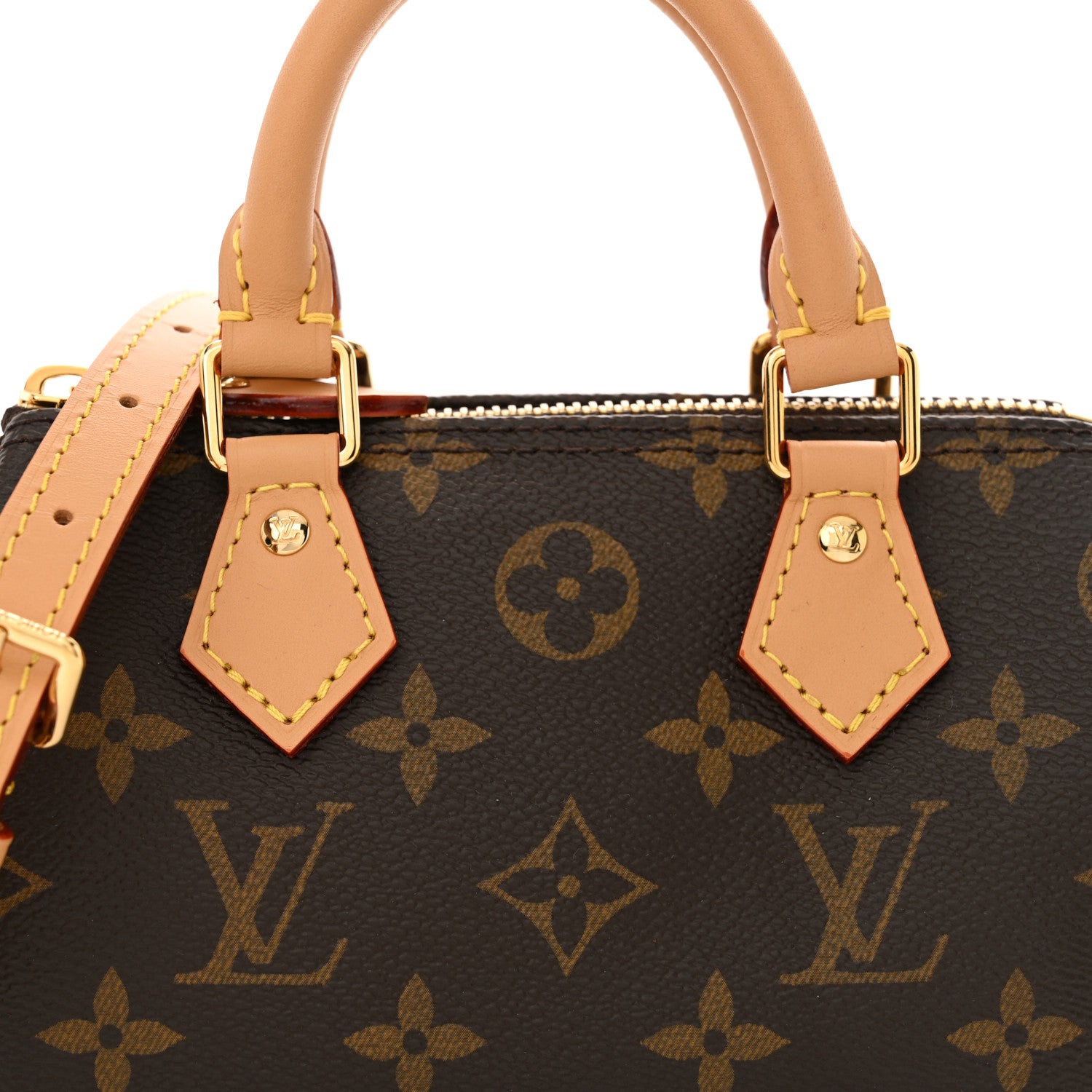 Louis Vuitton Monogram Nano Speedy Bandouliere 8 of 10