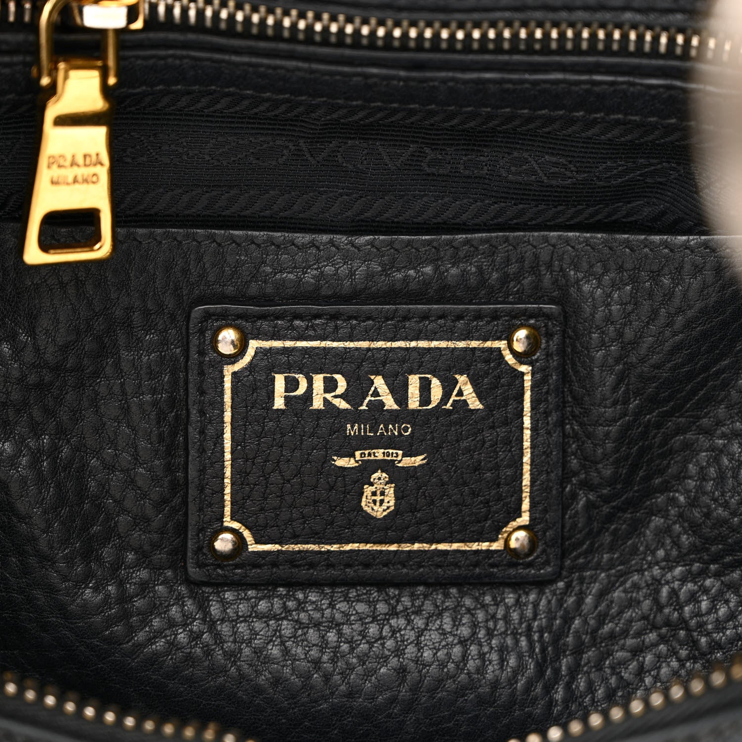 Prada Vitello Daino Hobo Black 5 of 18