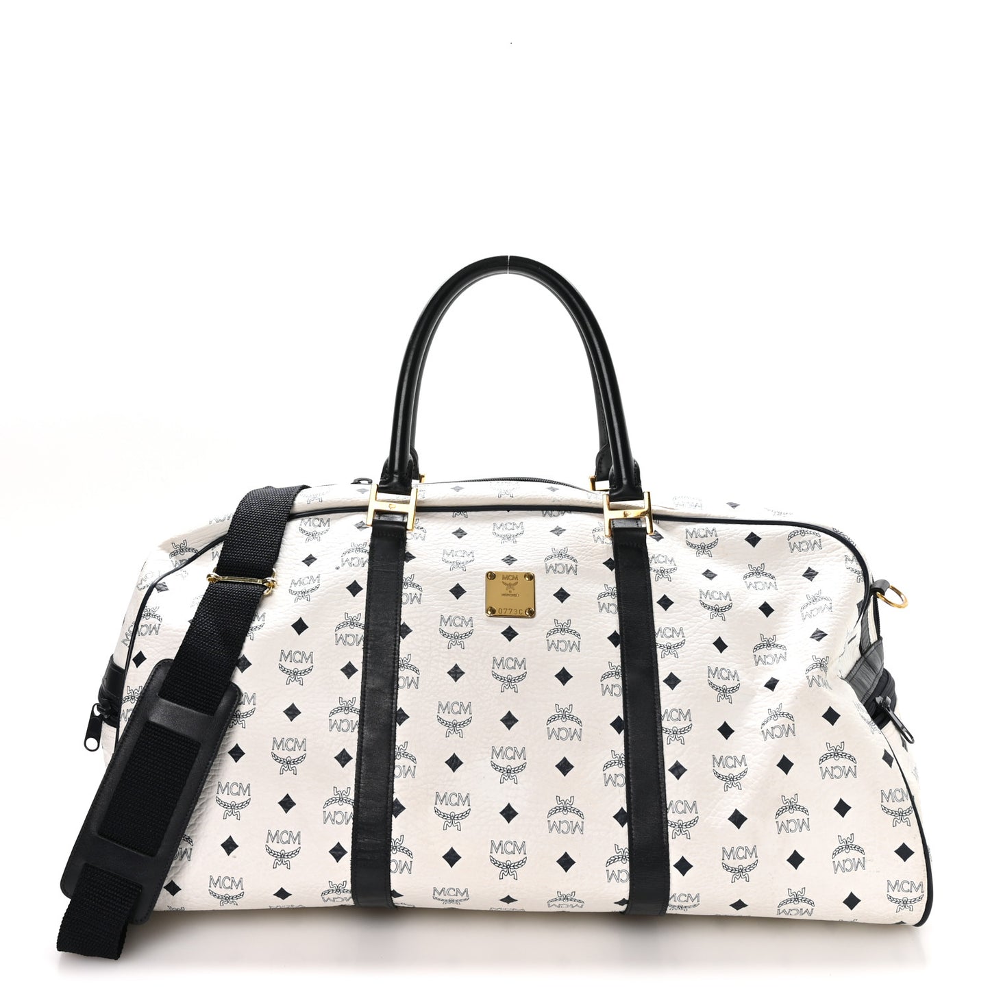 Visetos Weekender Duffle Bag White