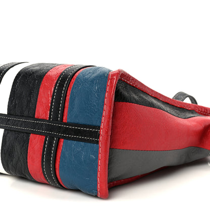 Balenciaga Agneau Arena Multicolore S Bazar Shopper Tote Grey White Black Red Blue 11 of 11