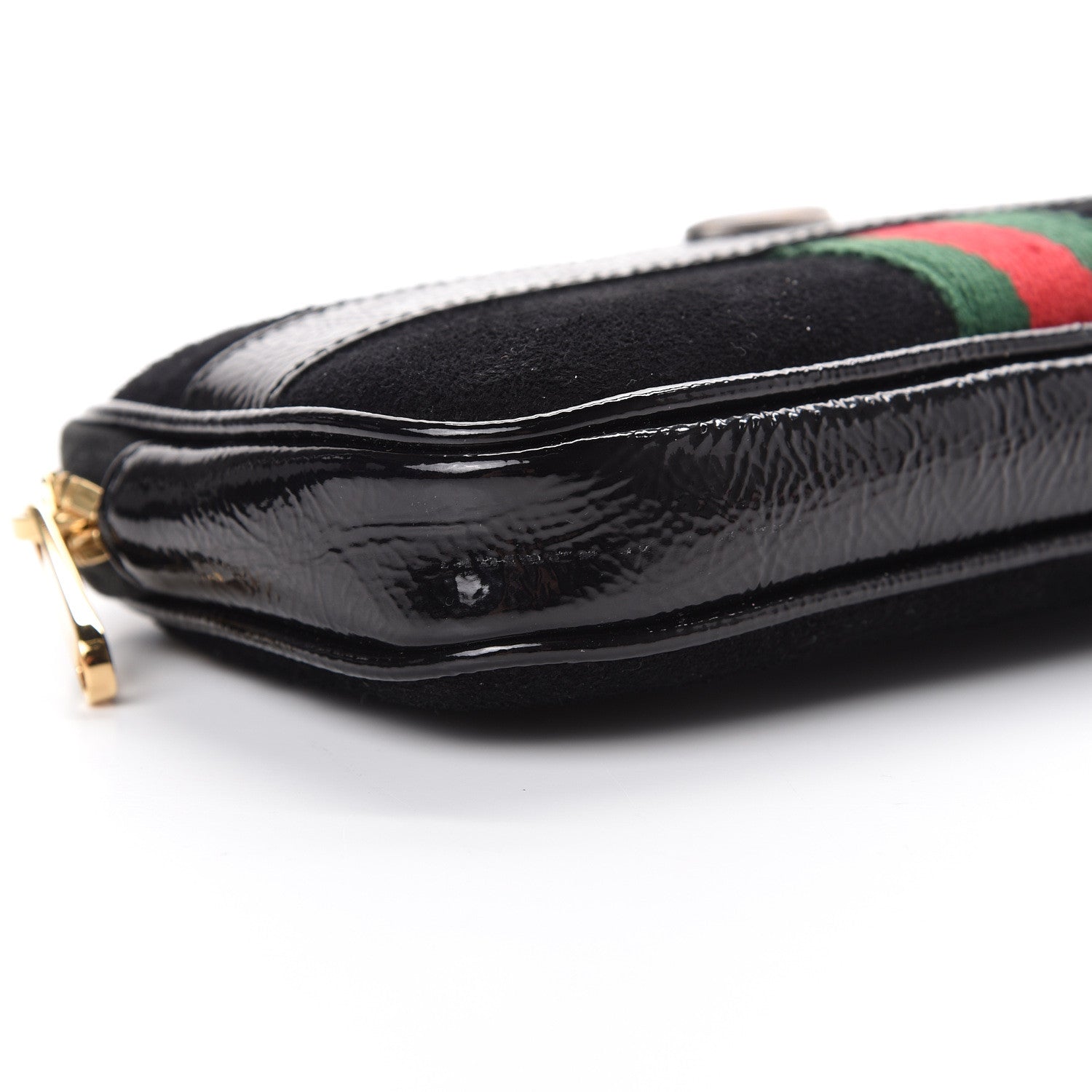Gucci Suede Patent Ophidia Belted iPhone Case 95 38 Black 8 of 11