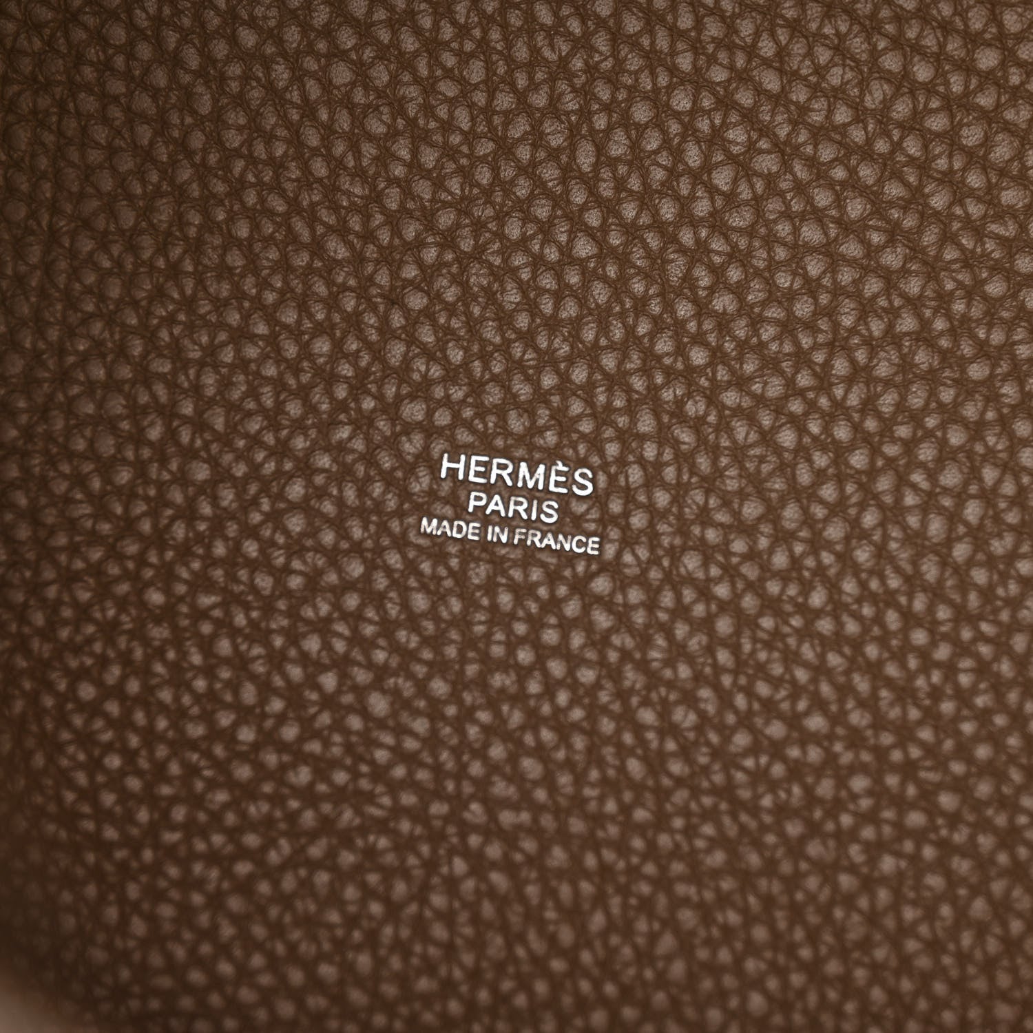 Hermes Taurillon Clemence Picotin Lock 22 MM Etoupe 6 of 10
