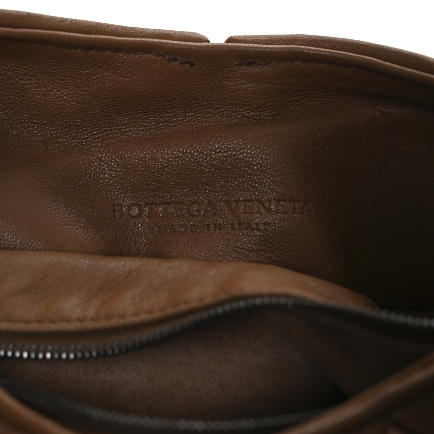 Nappa Intrecciato Ball Hobo Noce