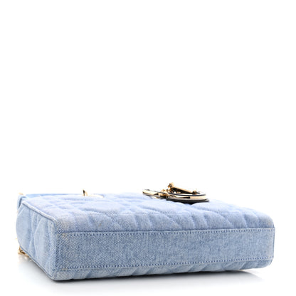Christian Dior Denim Macrocannage Lady D-Joy Blue 4 of 9