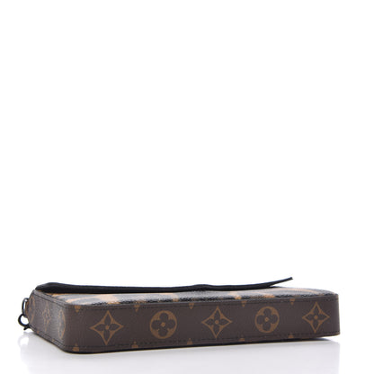 Louis Vuitton Monogram Animal Print Pochette Felicie Chain Wallet 4 of 13