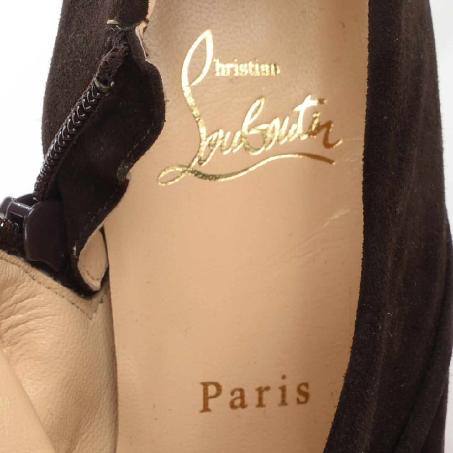Suede Treopli 120 Booties 38 Moka