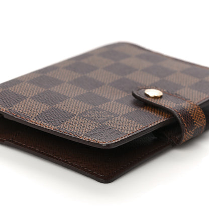 Louis Vuitton Damier Ebene Small Ring Agenda Cover 9 of 9