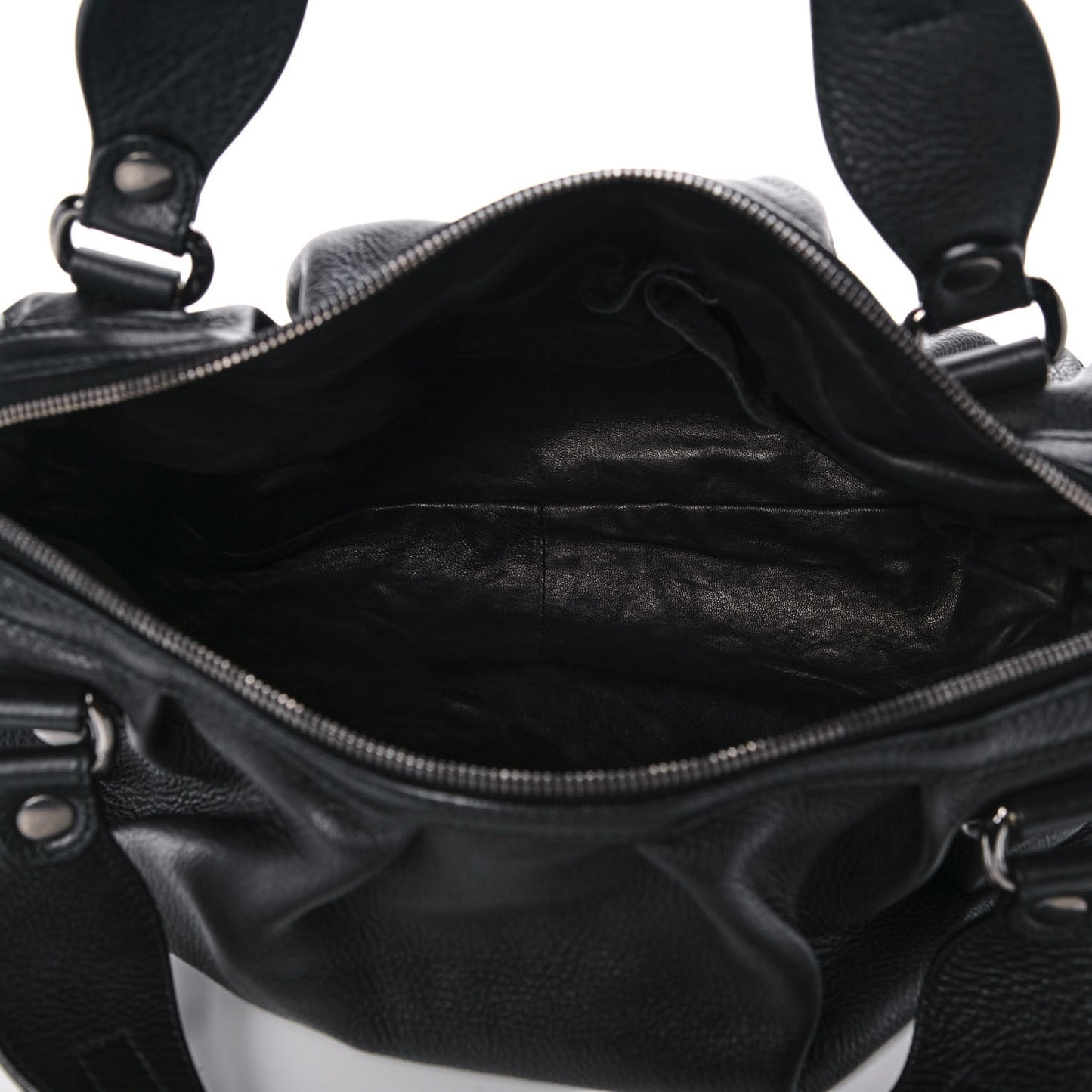 Calfskin Medium Icon Bit Boston Black