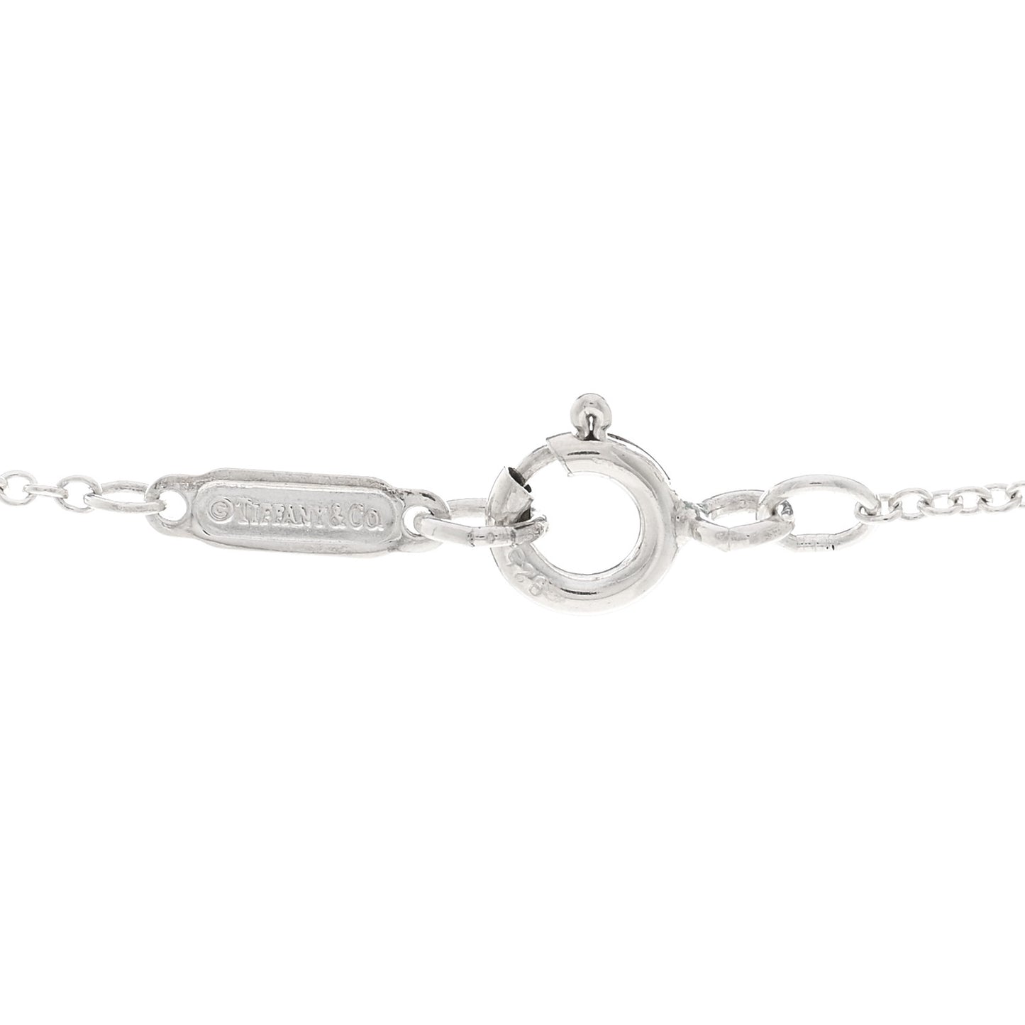 Sterling Silver Oval Loop Pendant Necklace