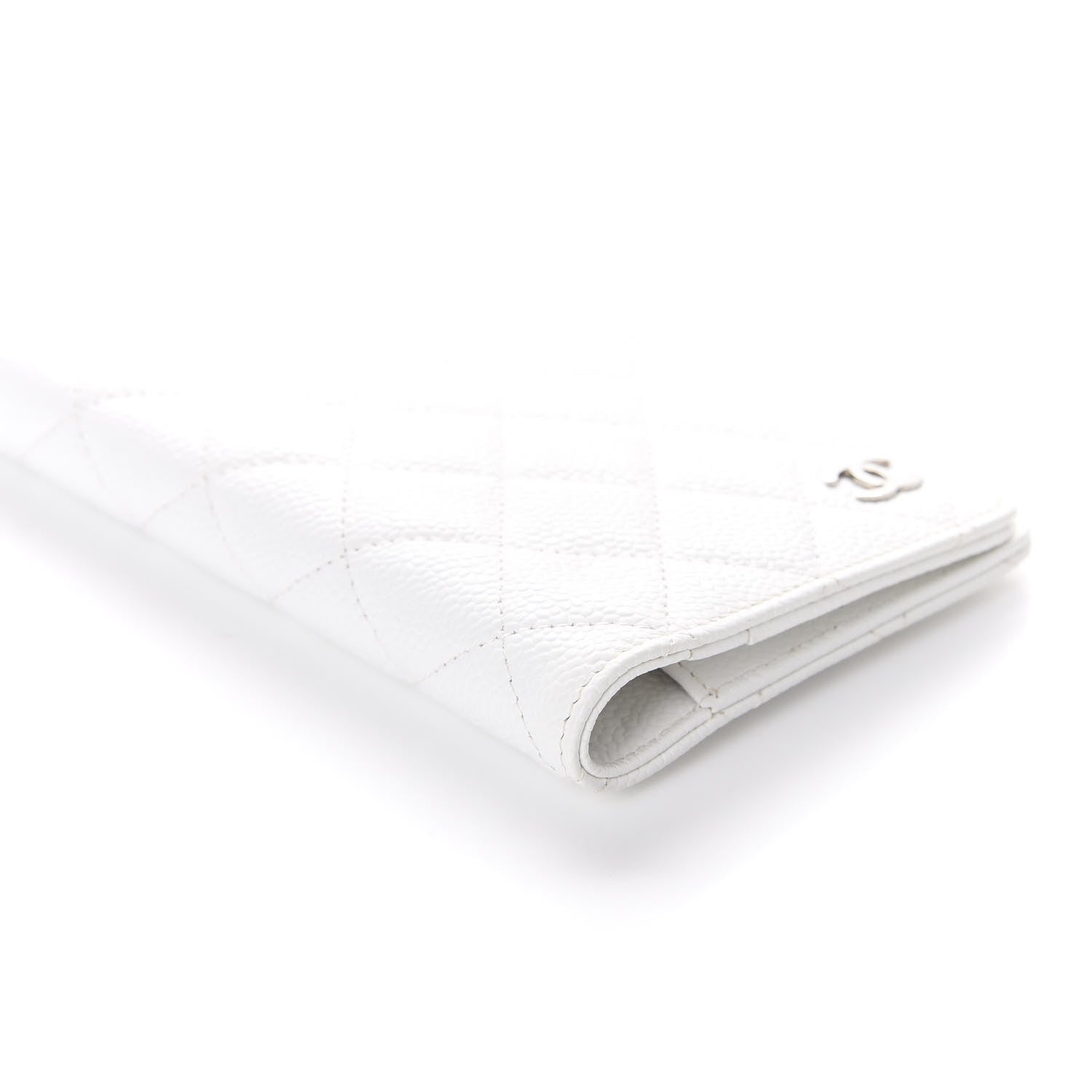Chanel Caviar Quilted Medium Agenda Cover White 8 of 11