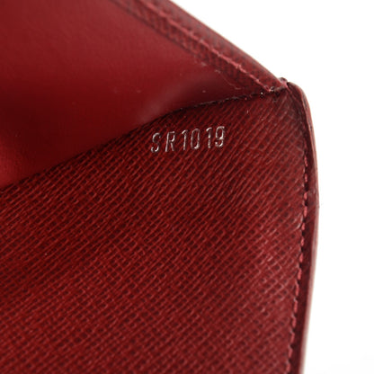 Louis Vuitton Epi Joey Wallet Rubis 7 of 7