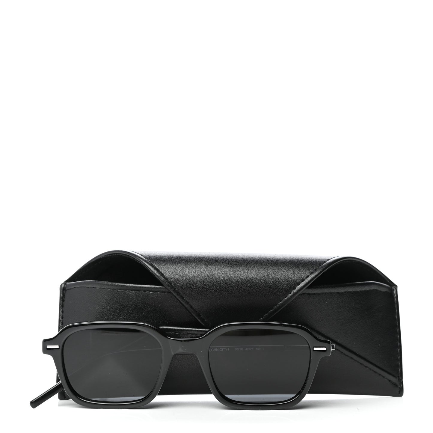 Homme Acetate Technicity1 Sunglasses Black