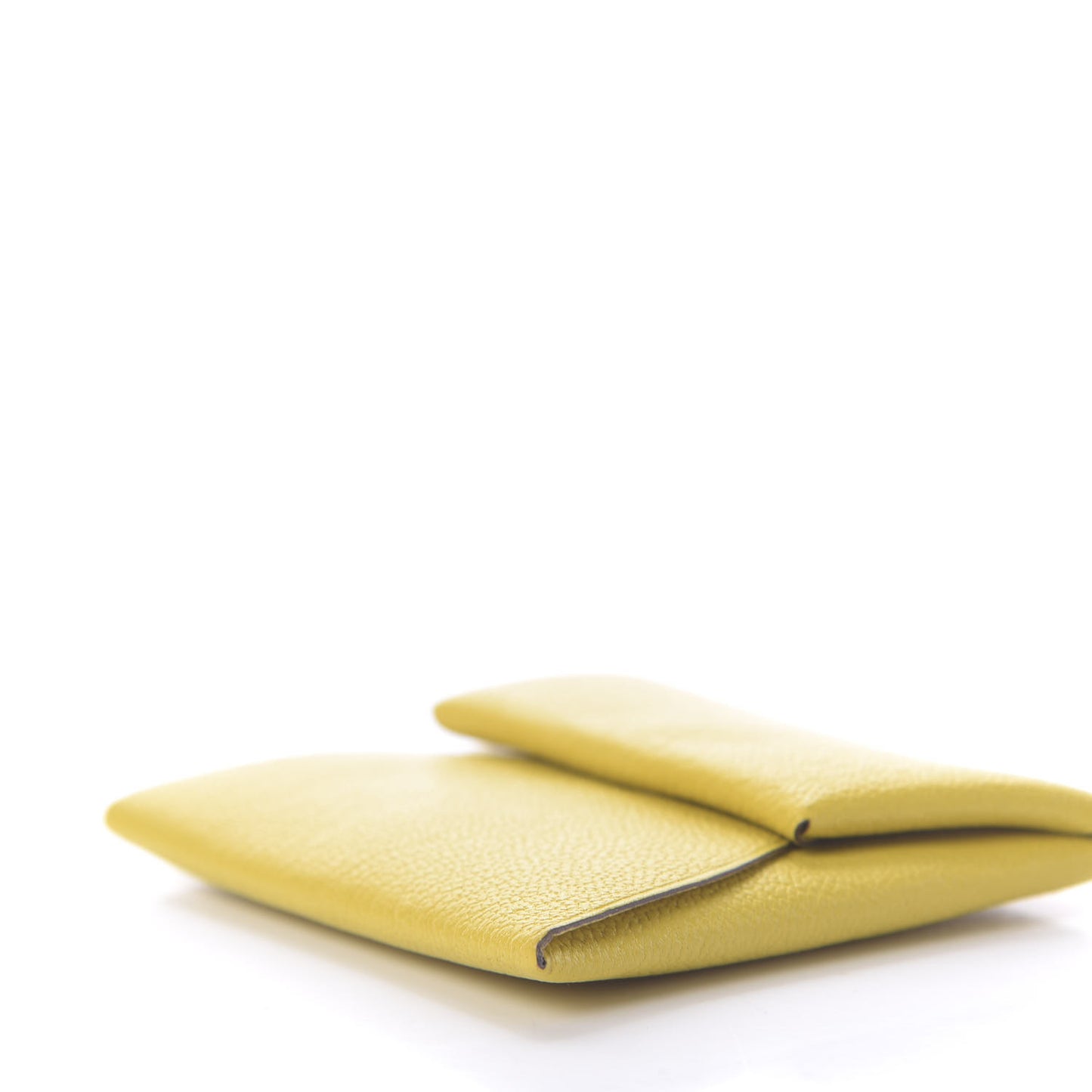 Chevre Mysore Bastia Coin Purse Jaune de Naples