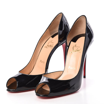 Christian Louboutin Patent Demi You 100 Pumps 39.5 Black 3 of 10