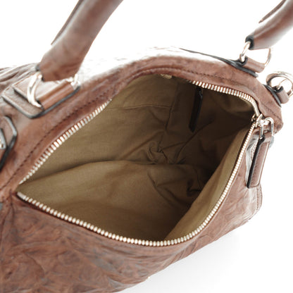 Givenchy Tumbled Sheepskin Medium Pandora Chocolate 5 of 7