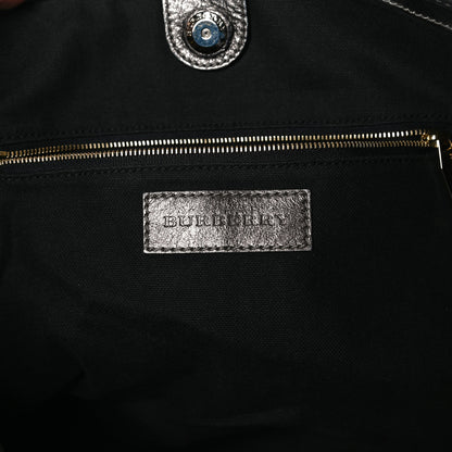 Burberry Smoked Nova Check Tote Anthracite 6 of 11