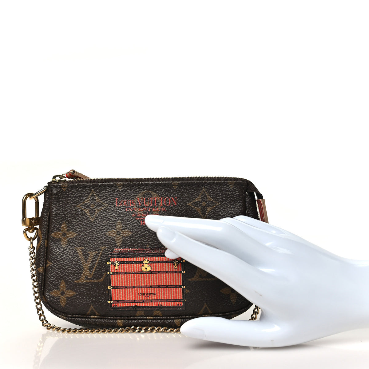 Monogram Trunks and Locks Mini Pochette Accessories