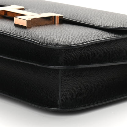 Hermes Epsom Constance 24 Black 9 of 10