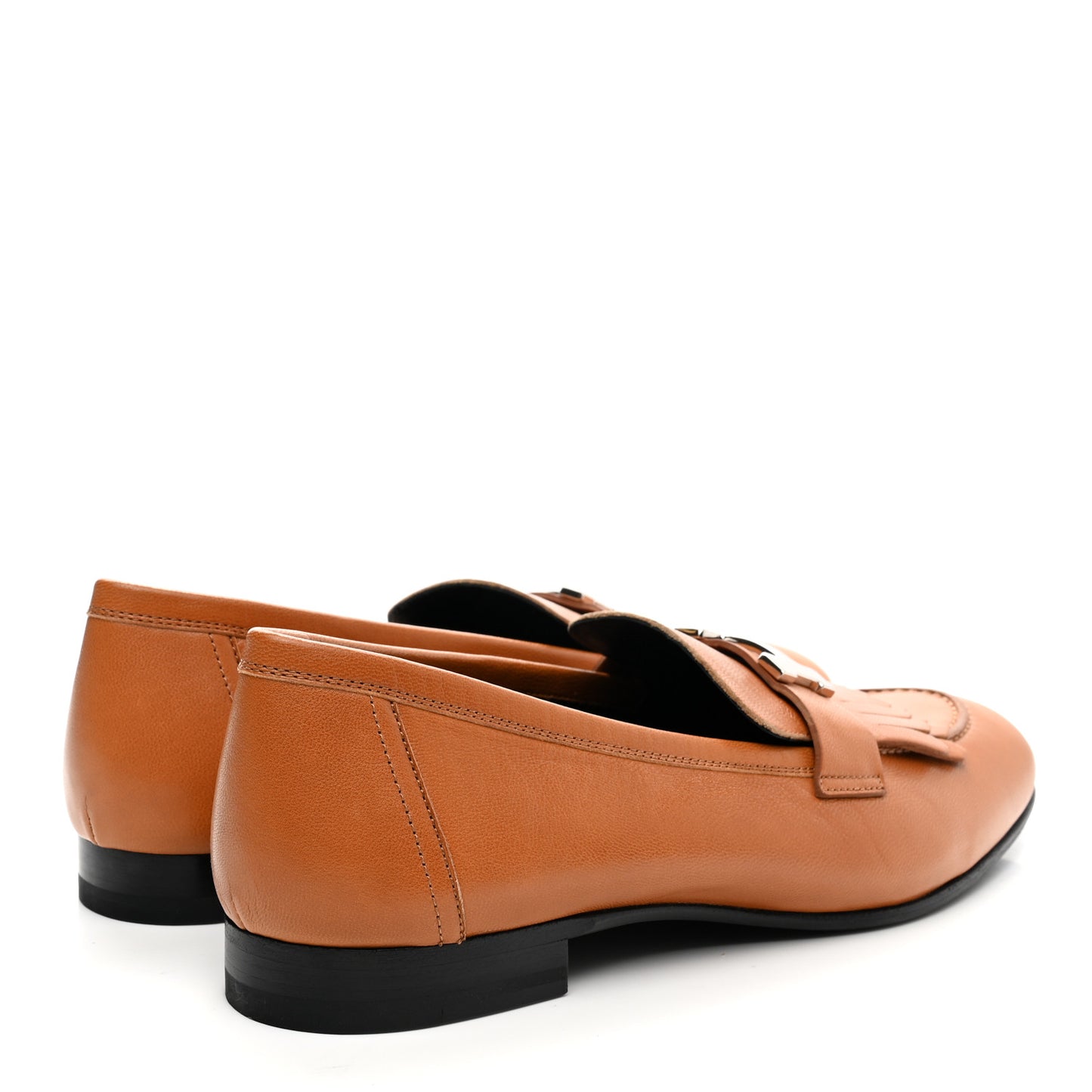 Goatskin Womens Royal Loafers 41 Naturel