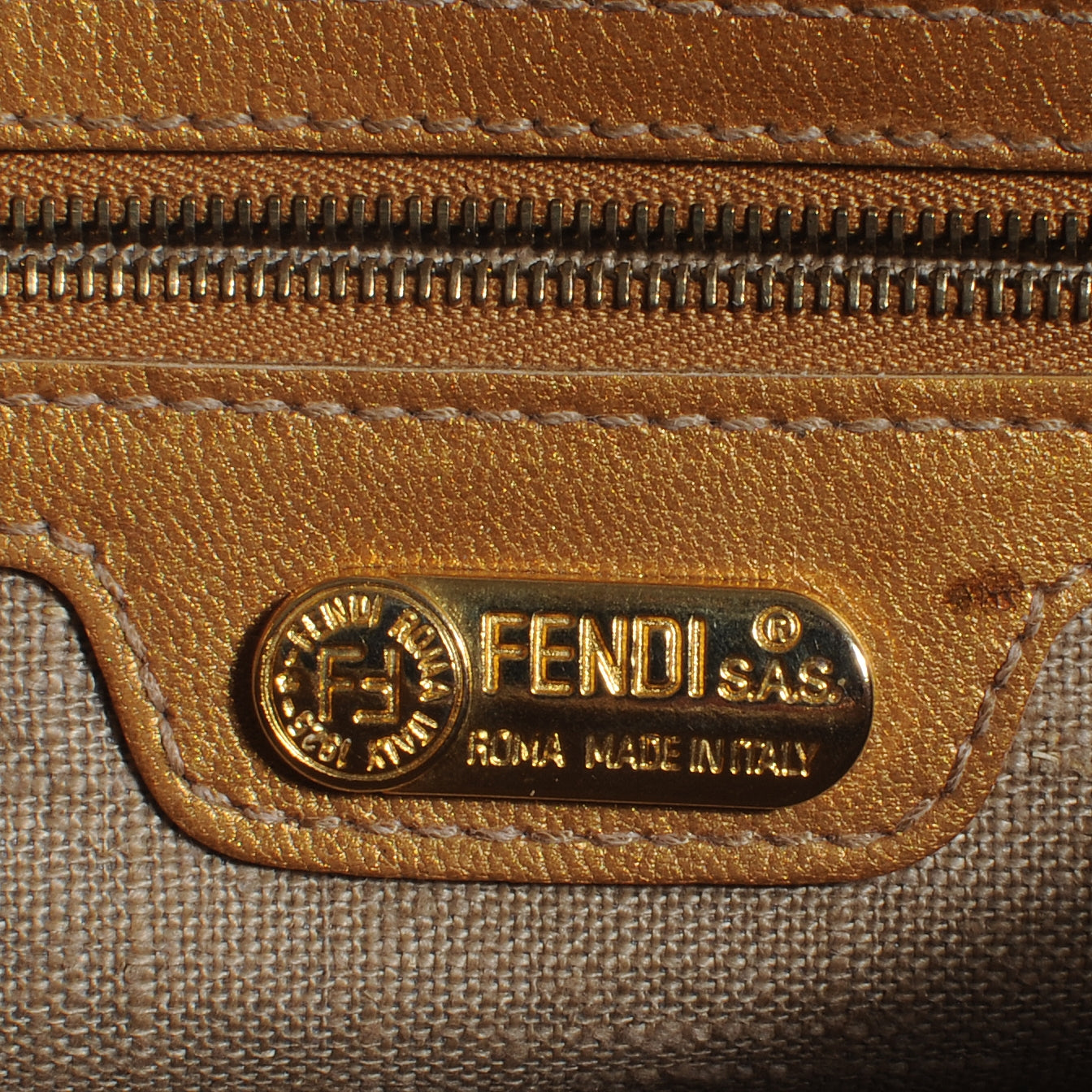 Fendi Velvet Zebra Baguette 7 of 7