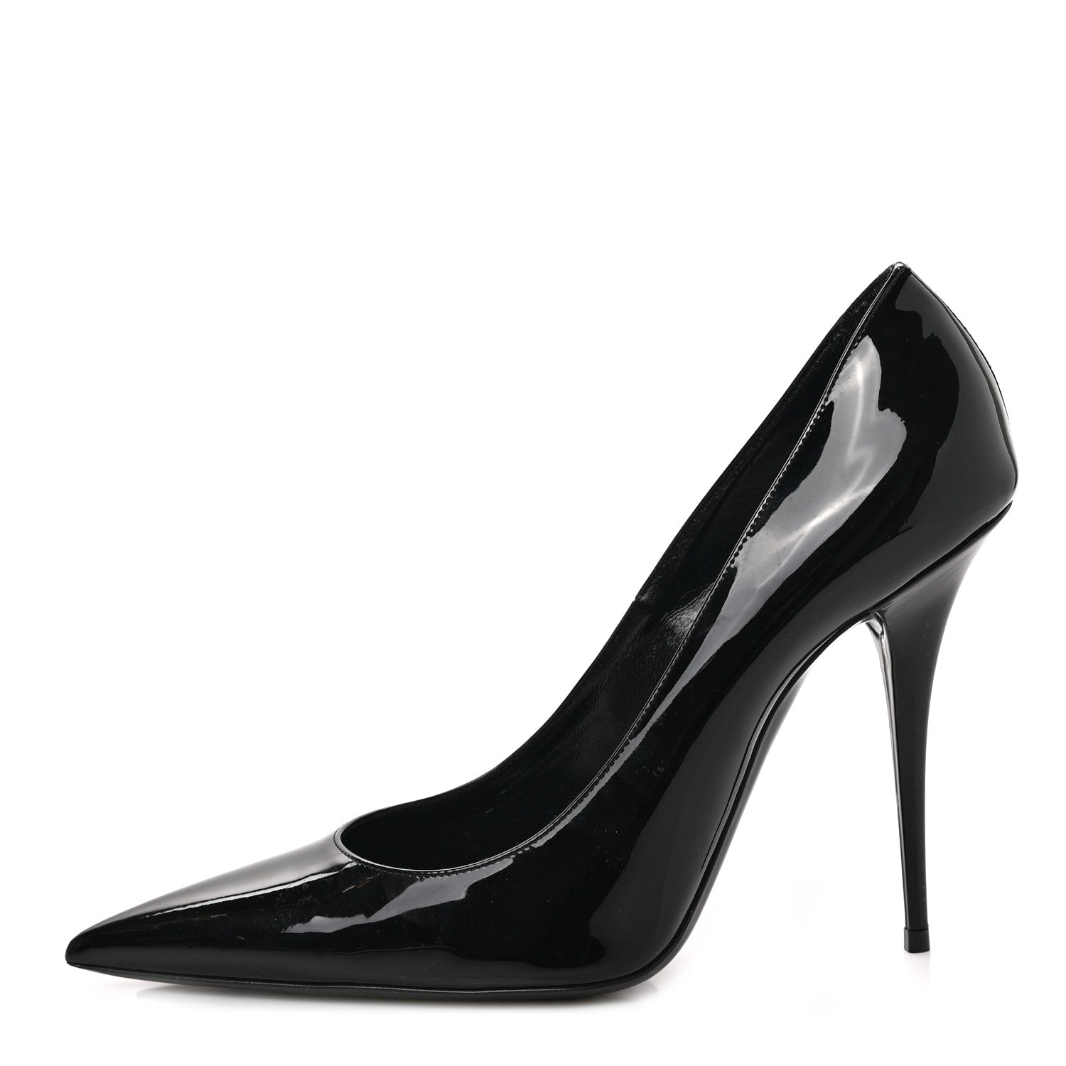 Saint Laurent Patent Instinct Pumps 40 Black 1 of 8