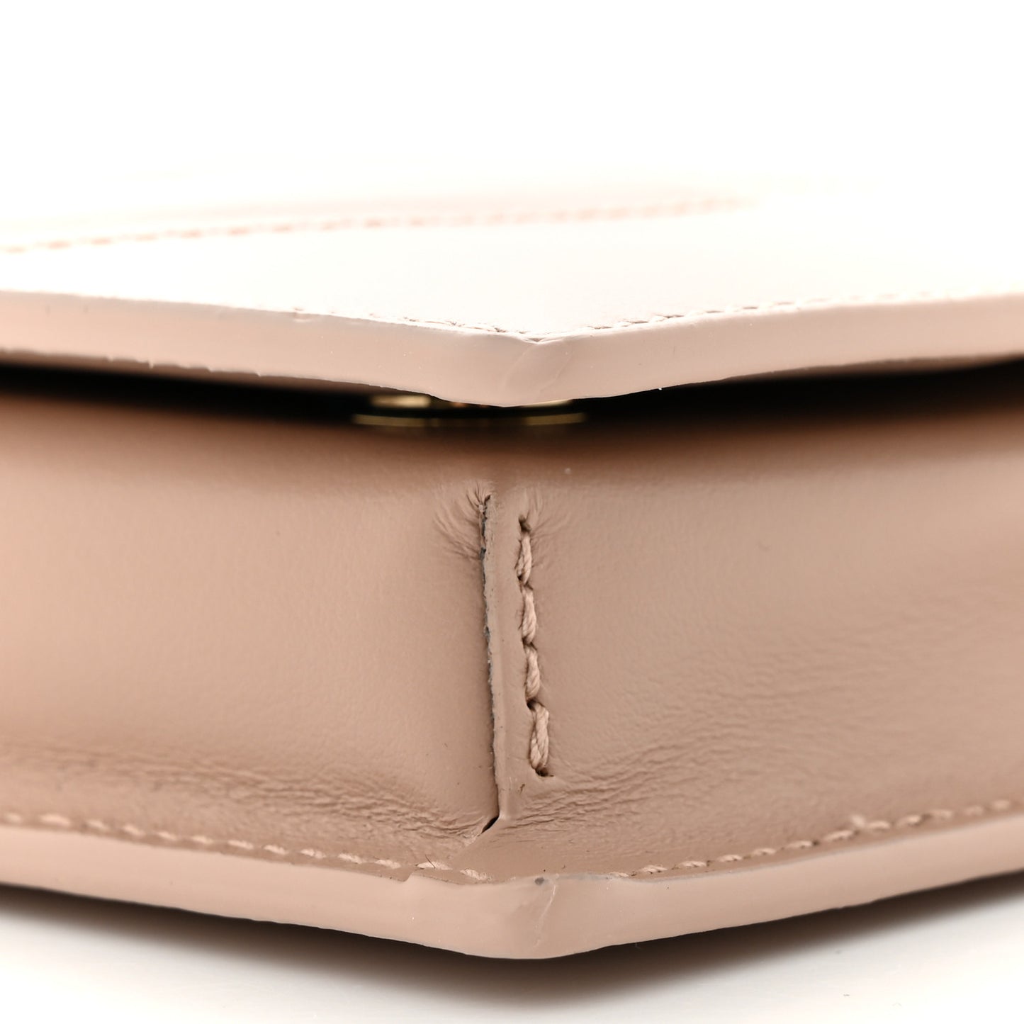Calfskin Mini DG Logo Flap Bag Cipria