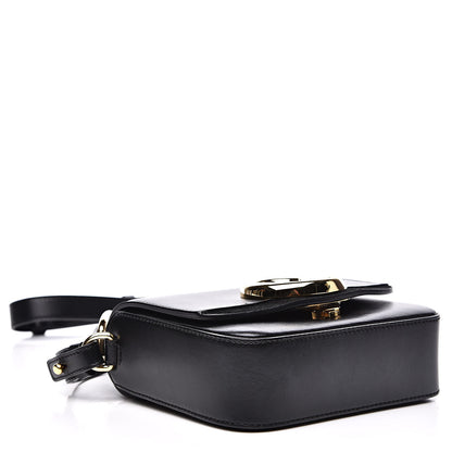 Chloe Shiny Calfskin Suede Mini C Double Carry Black 4 of 12