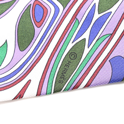 Hermes Silk Folklore Twilly 4 of 4