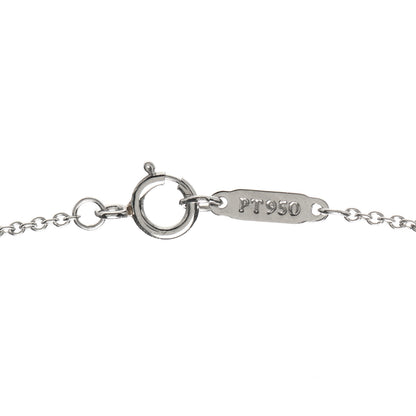 Tiffany Platinum Diamond Small Paper Flowers Pendant Necklace 5 of 6