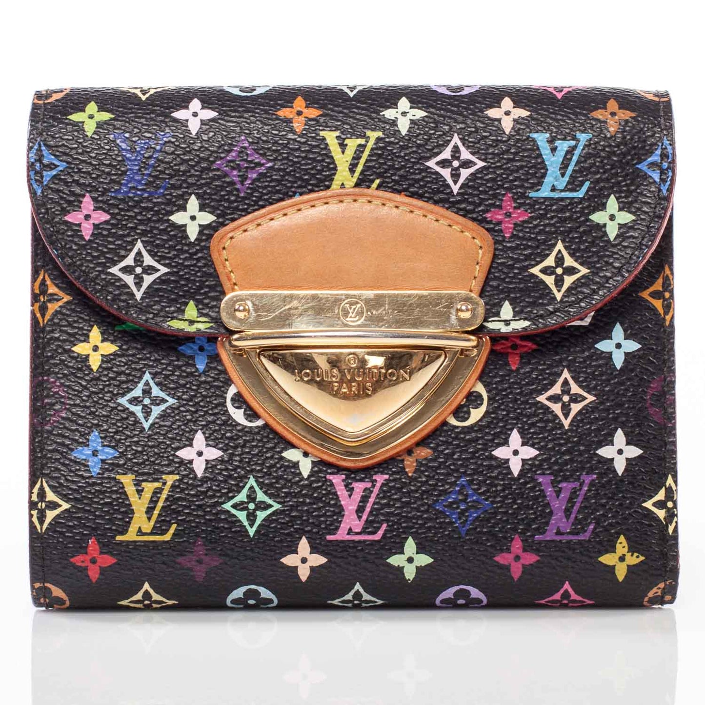 Monogram Multicolor Joey Wallet Black Grenade
