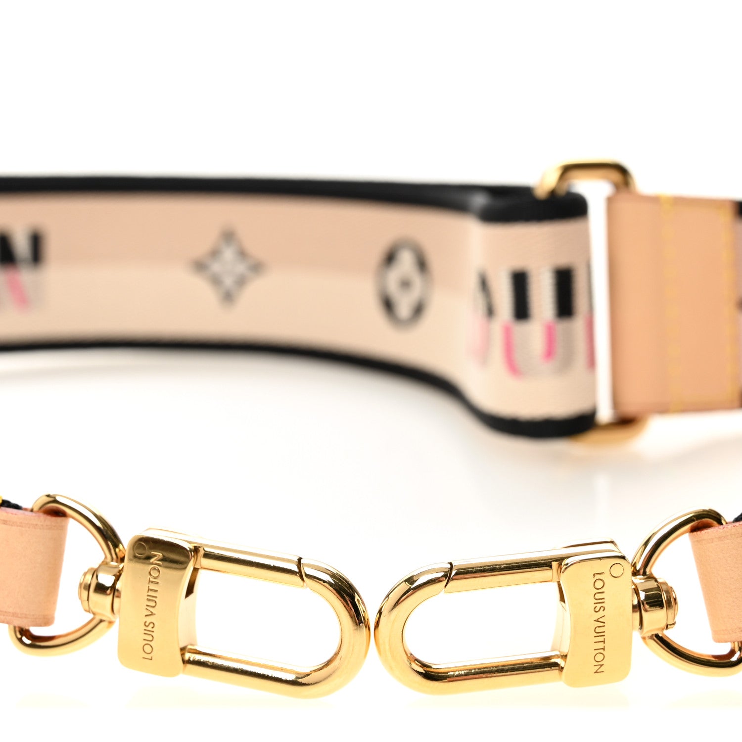 Louis Vuitton Jacquard Speedy Bandouliere 20 Shoulder Strap Black 3 of 3