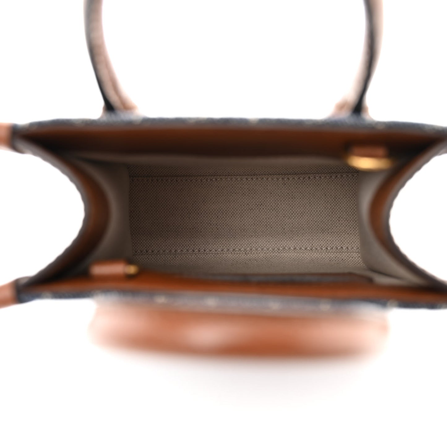 New Denim GG Monogram Dollar Calfskin Mini Retro Interlocking G Tote Bag Blue Tea Cuir Epilog