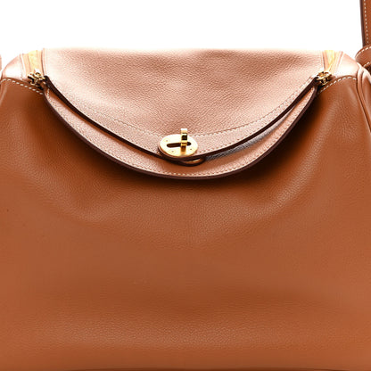 Hermes Evercolor Lindy 30 Gold 7 of 9