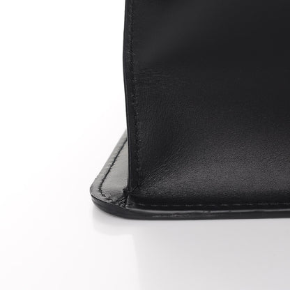 Gucci Calfskin Maxi Sylvie Top Handle Bag Black 12 of 12